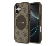 Guess 4G Circle Classic Logo MagSafe do iPhone 17 brązowy - 1365485 - zdjęcie 1